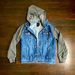 GapKids Denim Jacket with Hood